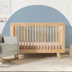 Hot Hudson 3-in-1 Convertible Crib with Toddler Bed Conversion Kit - Natural Finish Cribs & Mattresses|Cribs & Mattresses