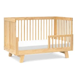 Hot Hudson 3-in-1 Convertible Crib with Toddler Bed Conversion Kit - Natural Finish Cribs & Mattresses|Cribs & Mattresses