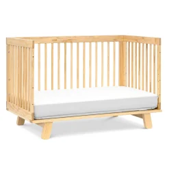Hot Hudson 3-in-1 Convertible Crib with Toddler Bed Conversion Kit - Natural Finish Cribs & Mattresses|Cribs & Mattresses