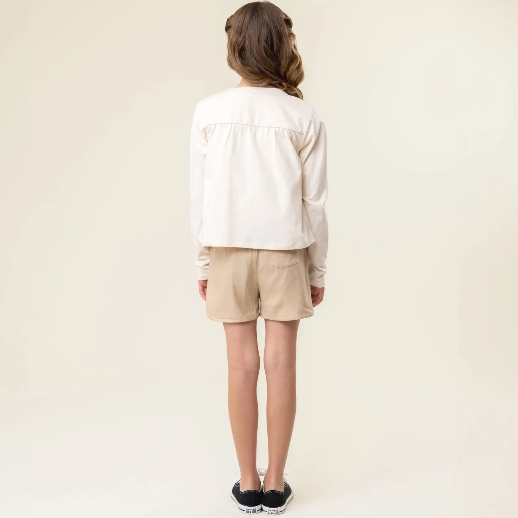 Tops|Fleeces And Sweatshirts>Nano Humingbird Cardigan 2-10y Ivory