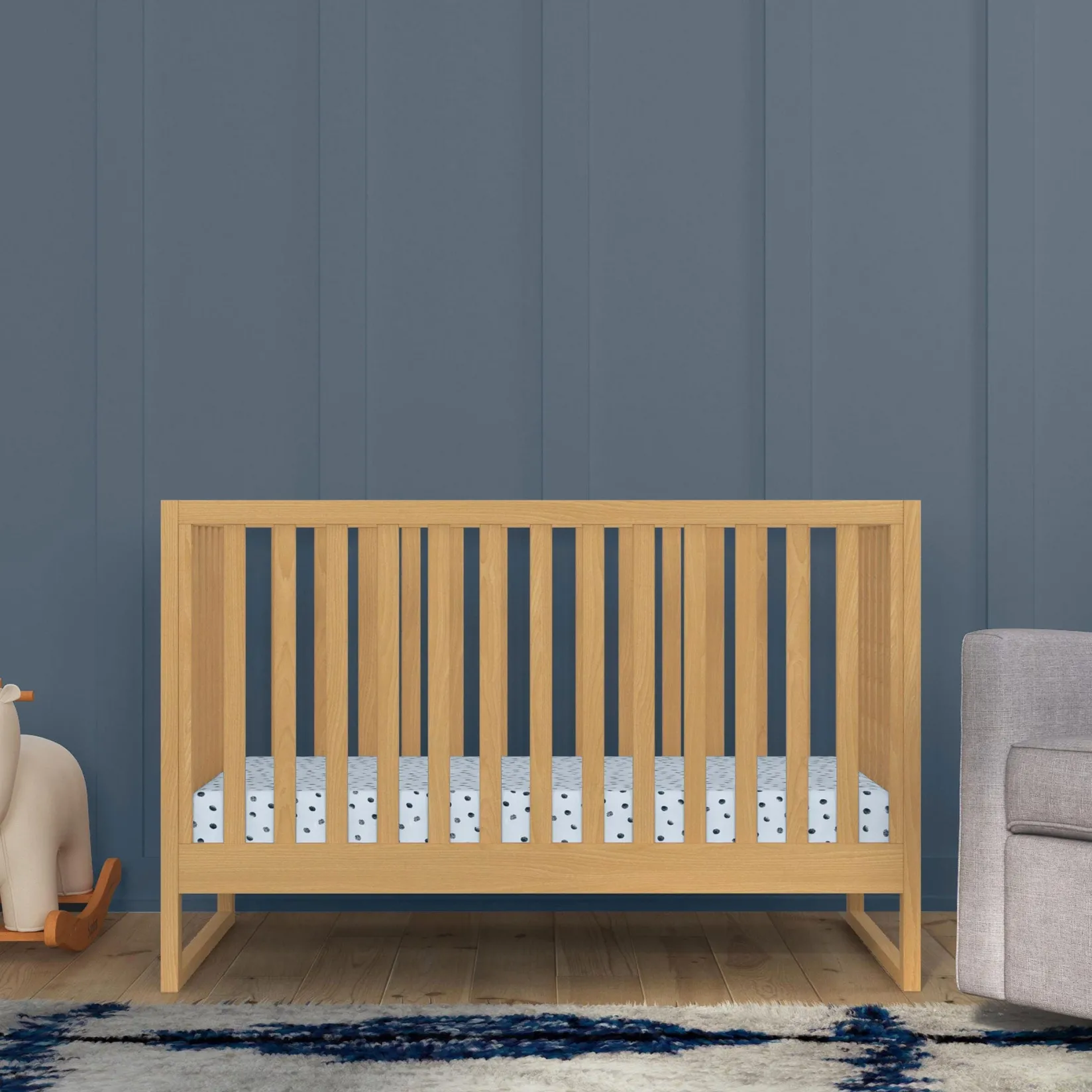Cribs & Mattresses|Cribs & Mattresses>DaVinci Hunter 3-in-1 Convertible Crib - Honey