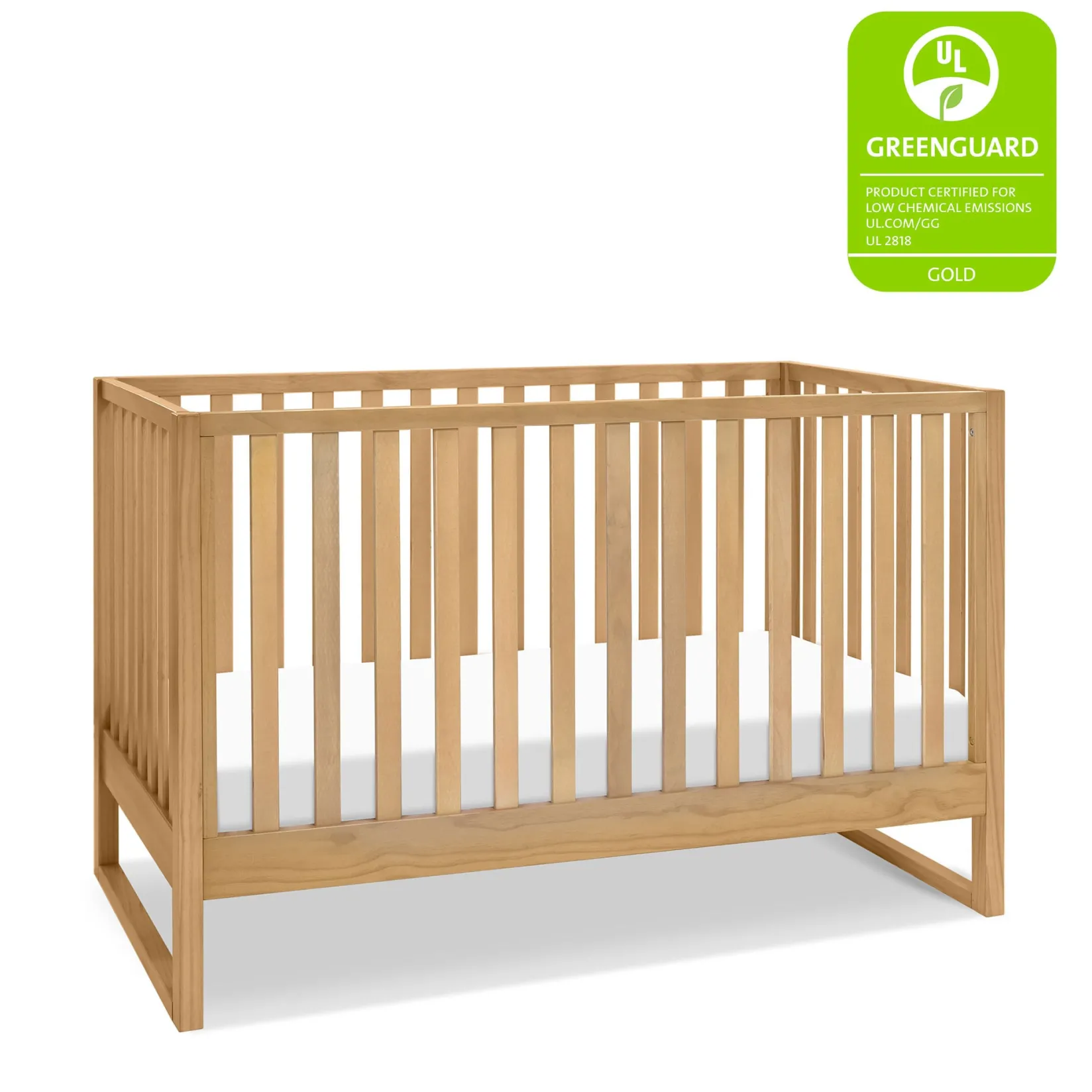 Cribs & Mattresses|Cribs & Mattresses>DaVinci Hunter 3-in-1 Convertible Crib - Honey