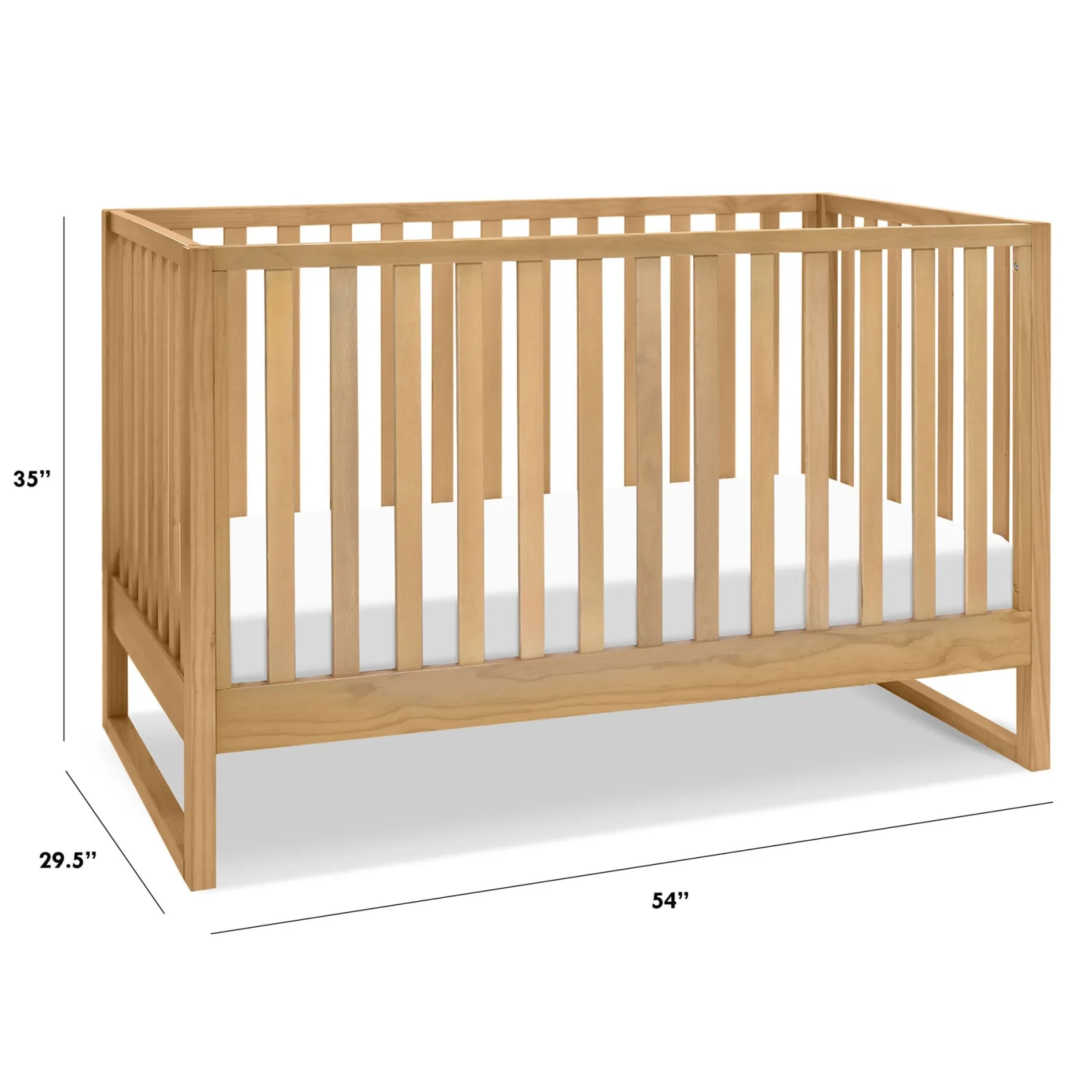 Cribs & Mattresses|Cribs & Mattresses>DaVinci Hunter 3-in-1 Convertible Crib - Honey