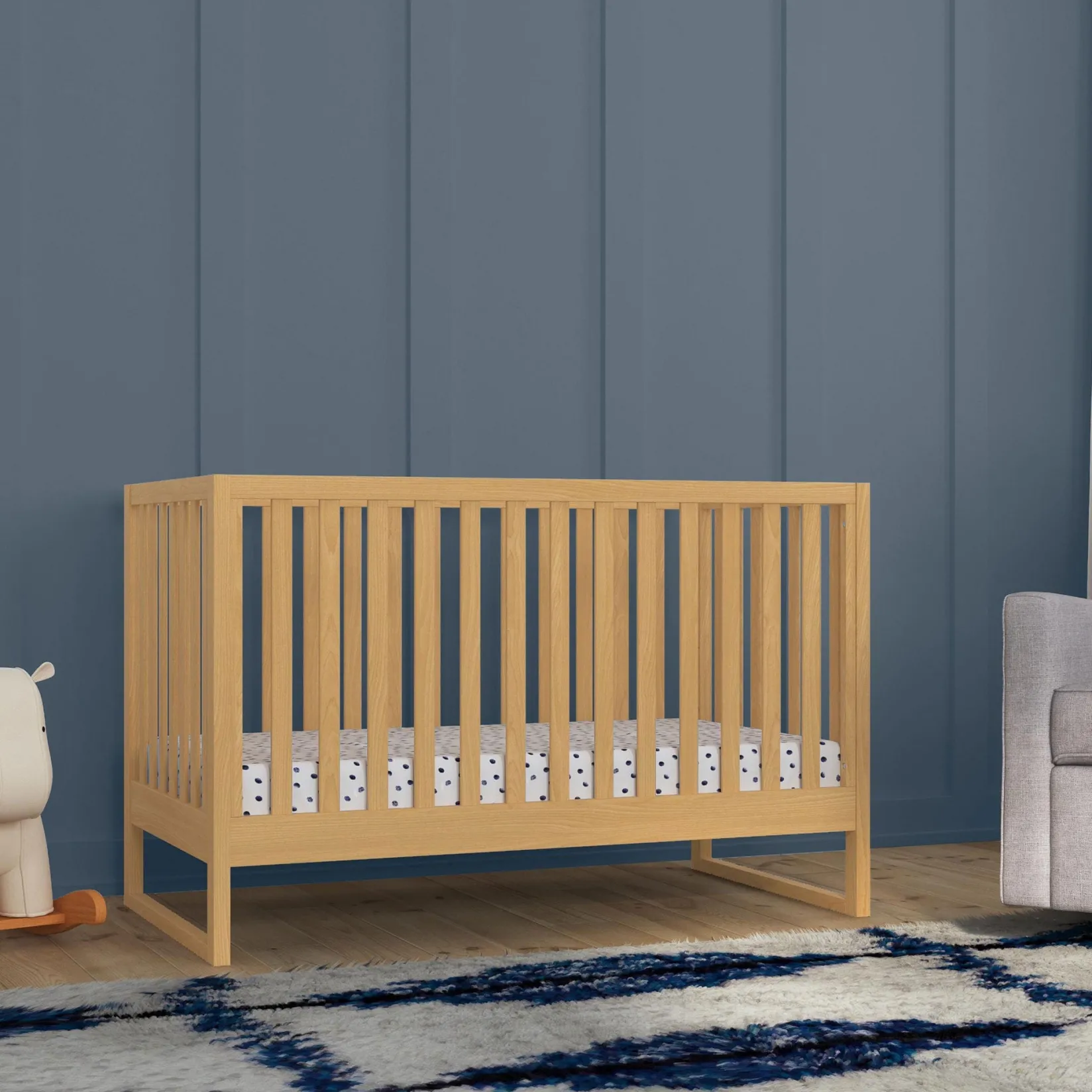 Cribs & Mattresses|Cribs & Mattresses>DaVinci Hunter 3-in-1 Convertible Crib - Honey