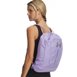 Shoe Bags>Under Armour Hustle Sackpack Lilac