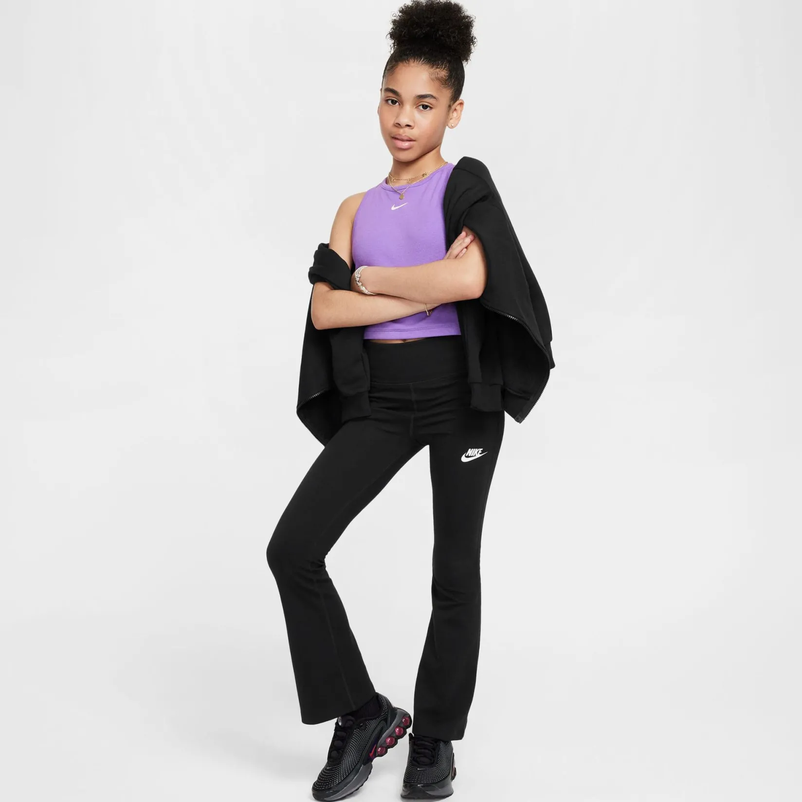 Best Hw Flared Legging 8-16 Kids Sportswear|Leggings & Jeggings