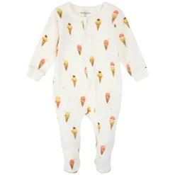 Pajamas|Pyjamas>Petit Lem Ice Cream Pajamas 0-24m Beige