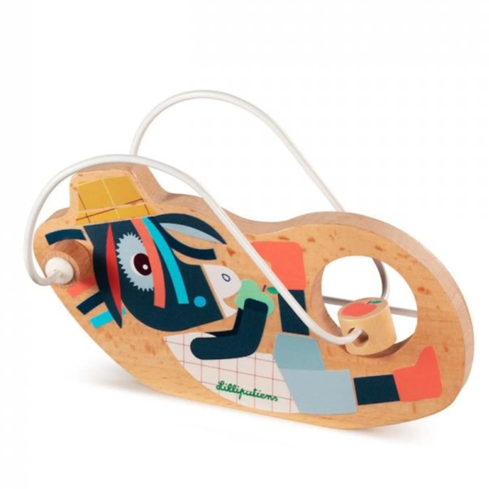 Developmental Toys>Lilliputiens Ignace Mini Boulier