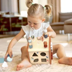 Online 5-in-1 Activity Cube Developmental Toys