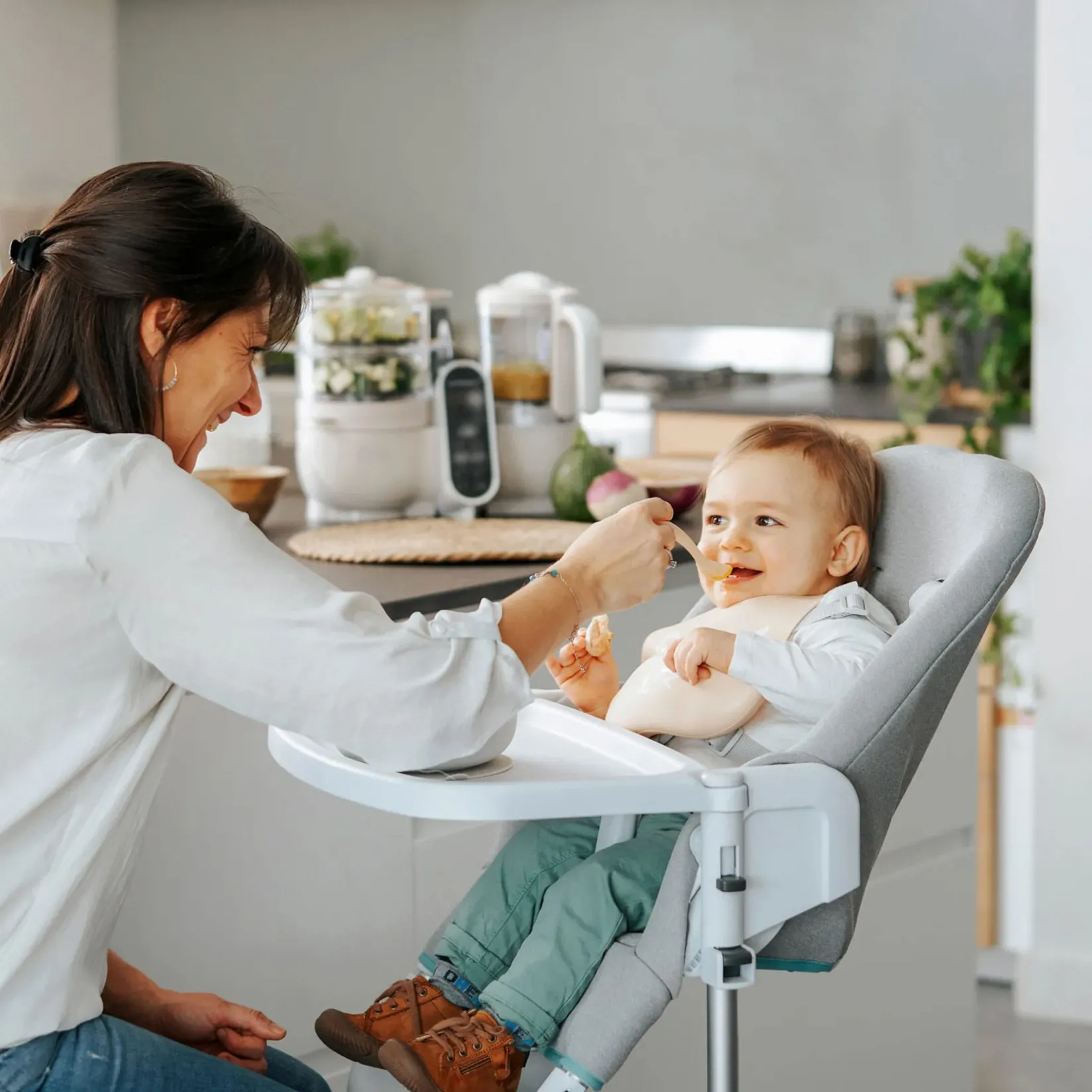 Cleaning & Food Preparation|Food Preparation>Babymoov 5-In-1 Duo Meal Station Nutribaby+