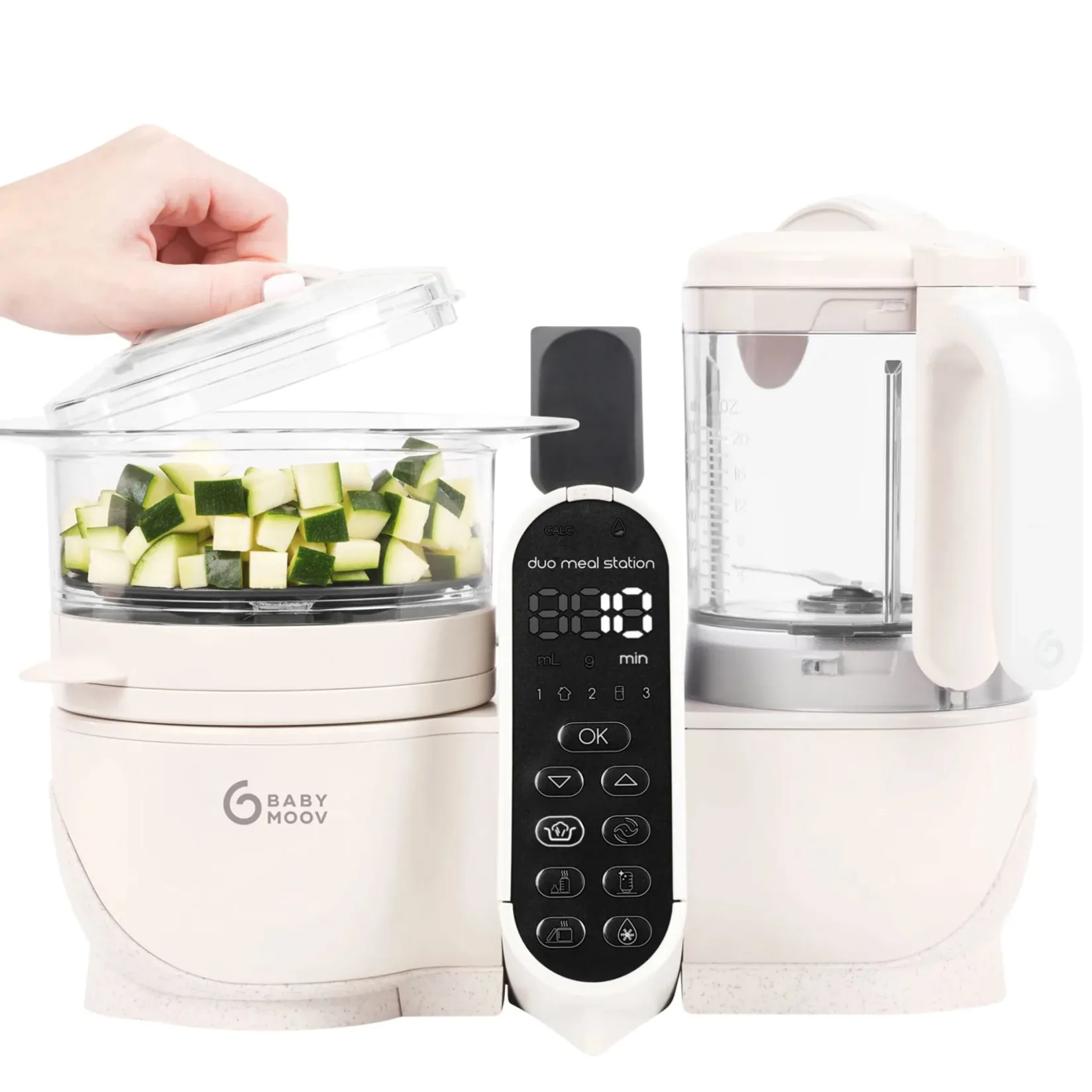 Cleaning & Food Preparation|Food Preparation>Babymoov 5-In-1 Duo Meal Station Nutribaby+