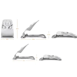 Sale 3-in-1 Evolve Bouncer - Light Grey Swings & Rockers