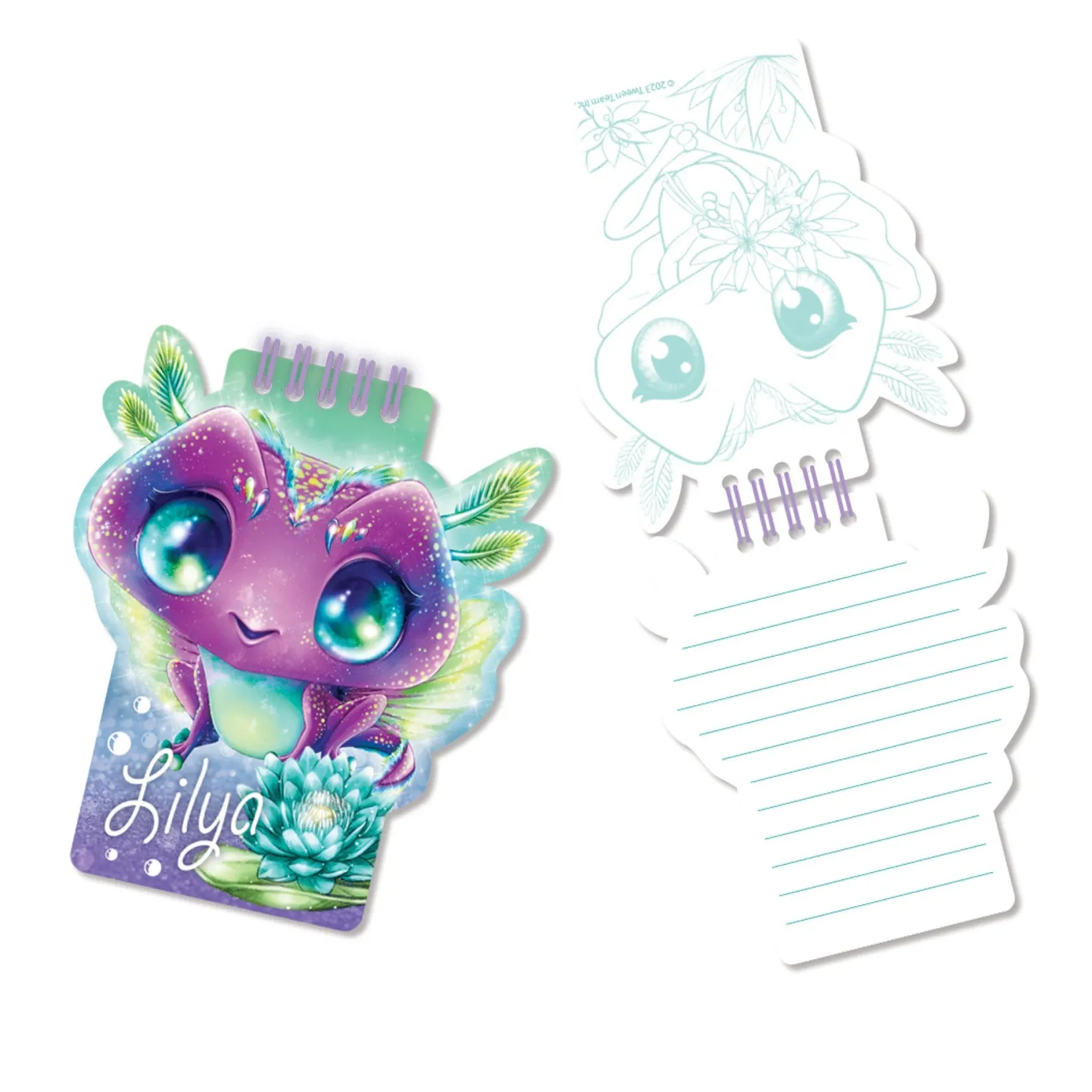 Diy & Activities>Amuze 2-in-1 Fuzzy Notebook - Lilya