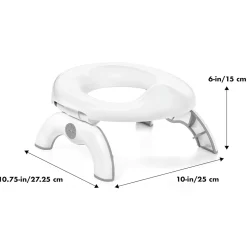 2-in-1 Go Potty™ with Travel Bag - Grey Potties & Toilet Seats