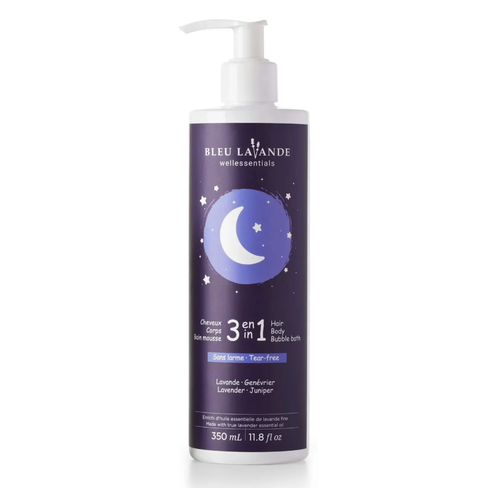 Body & Hair Care|Body & Hair Care>Bleu Lavande 3-in-1 Lavender - Juniper Shampoo, Shower Gel, and Foaming Bath