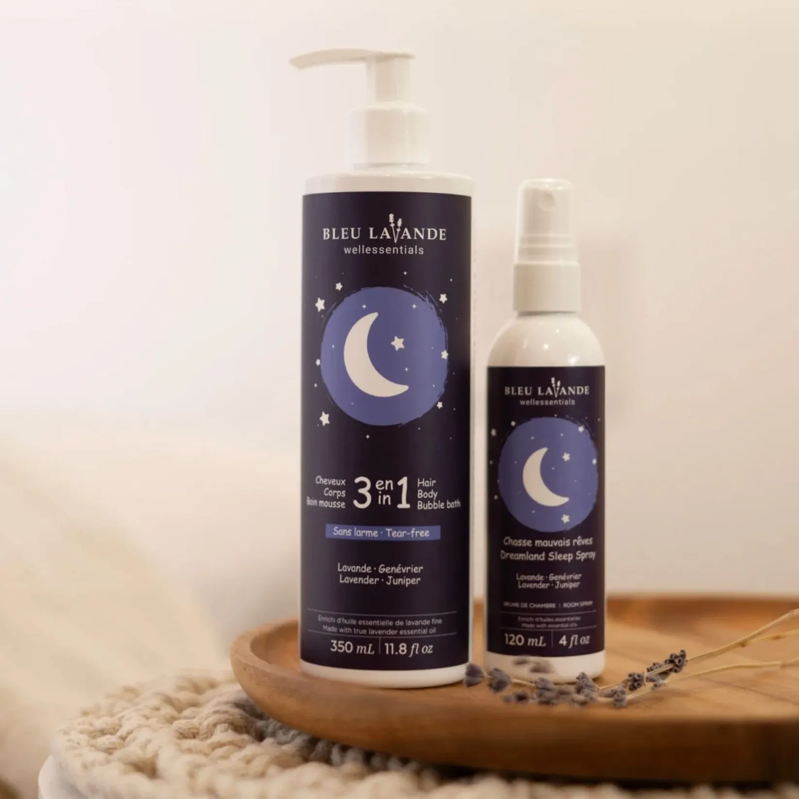 Body & Hair Care|Body & Hair Care>Bleu Lavande 3-in-1 Lavender - Juniper Shampoo, Shower Gel, and Foaming Bath