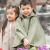 Discount 3-in-1 Mid-season Car Seat Cover / Poncho - Pistachio Kids/BOY Snowsuits|Snowsuits