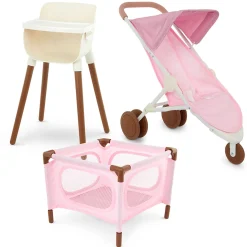 Clearance 3-in-1 Nursery Set for Doll Dolls