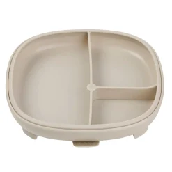 New 2-in-1 Suction Plate - Latte Kids Breastfeeding|Tableware