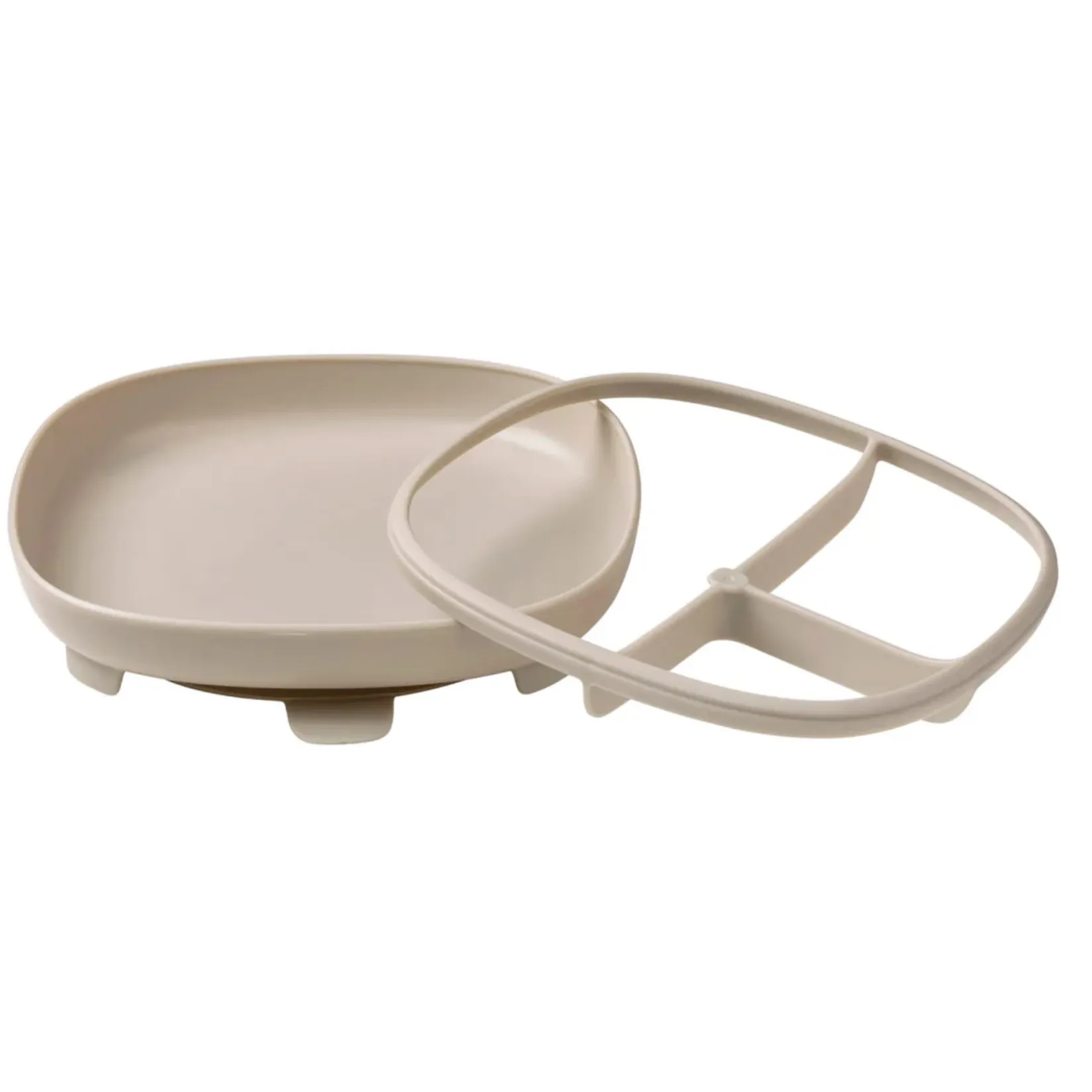 New 2-in-1 Suction Plate - Latte Kids Breastfeeding|Tableware