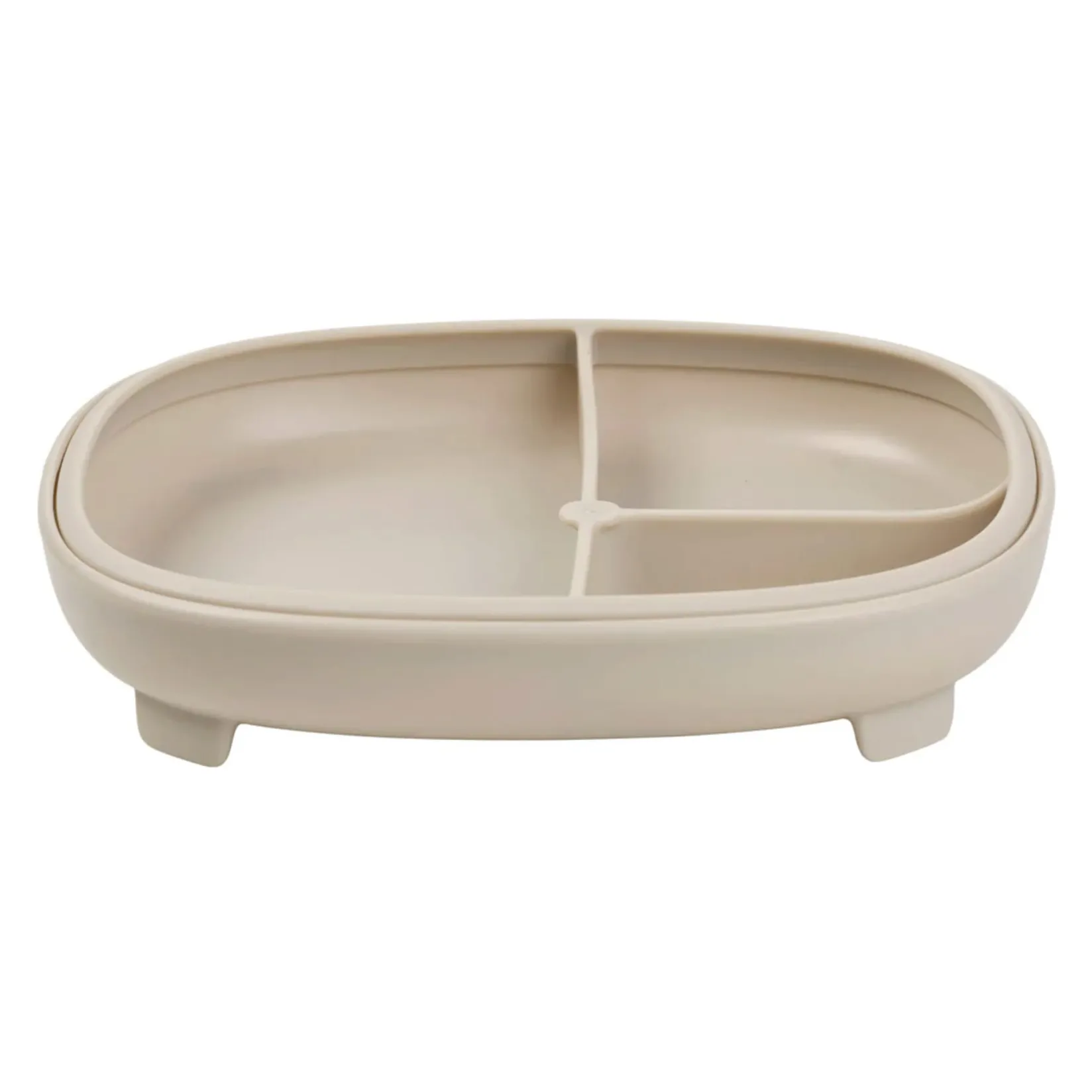 New 2-in-1 Suction Plate - Latte Kids Breastfeeding|Tableware