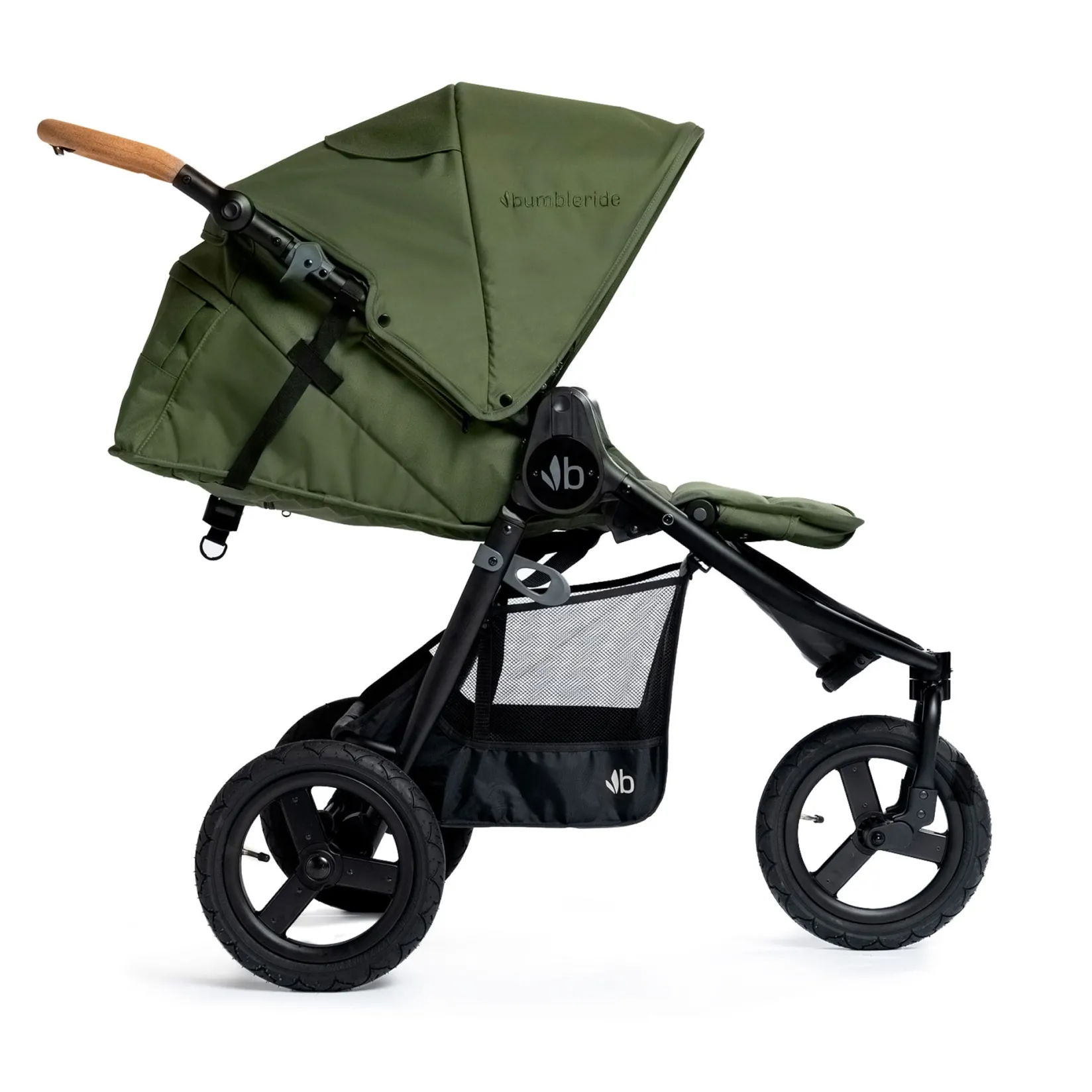 Strollers|Strollers & Trailers>Bumbleride INDIE All-Terrain Stroller - Olive (2024)