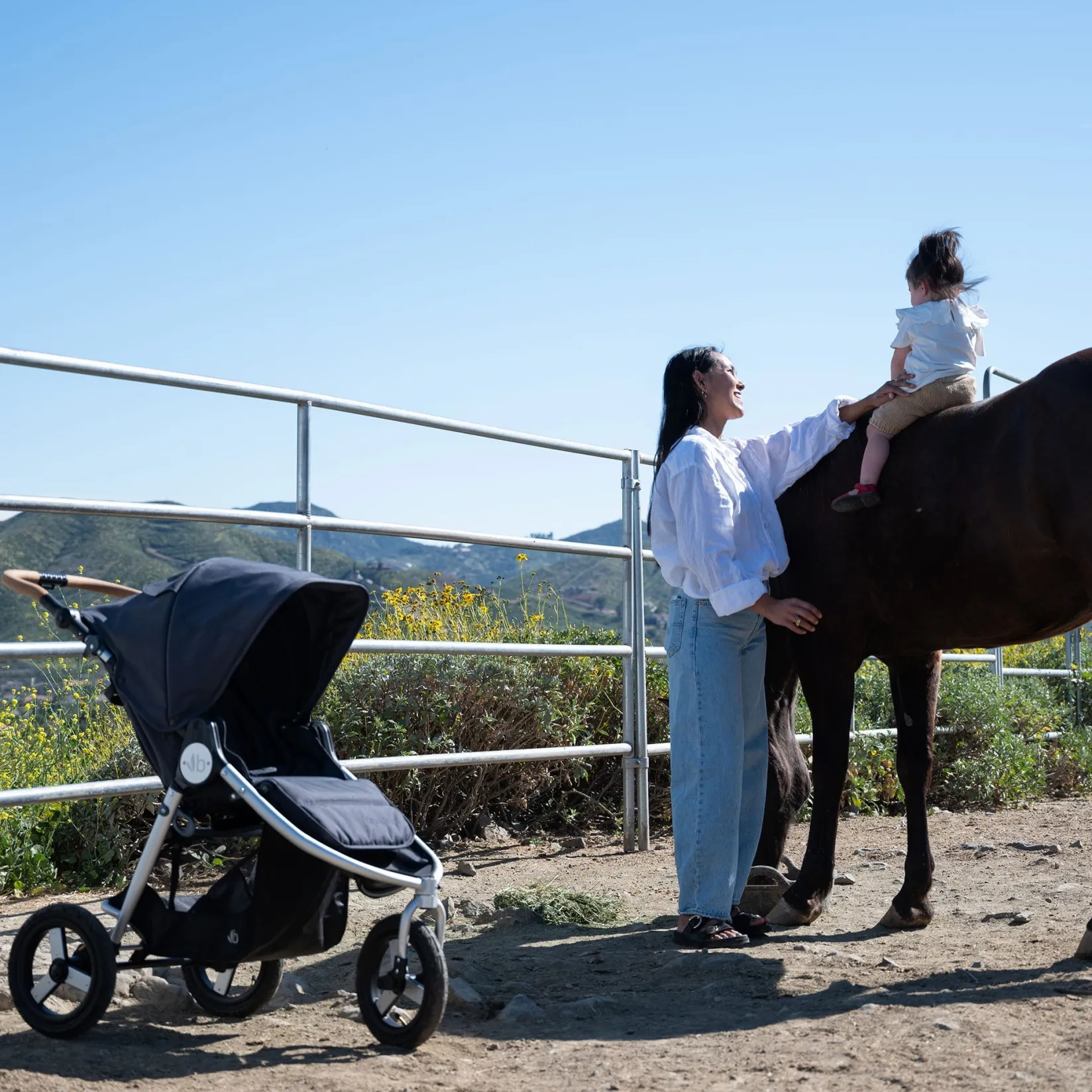 Strollers|Strollers & Trailers>Bumbleride INDIE All-Terrain Stroller - Olive (2024)