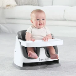 High Chairs & Booster Seats|High Chairs & Booster Seats>Ingenuity Baby Base 2-in-1™ Seat - Slate