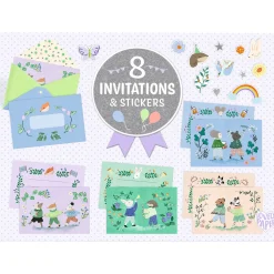 Best Invitations(8) Animal Fanfare Party Supplies