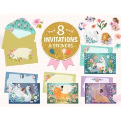 Invitations(8) Marvelous Creatures Party Supplies