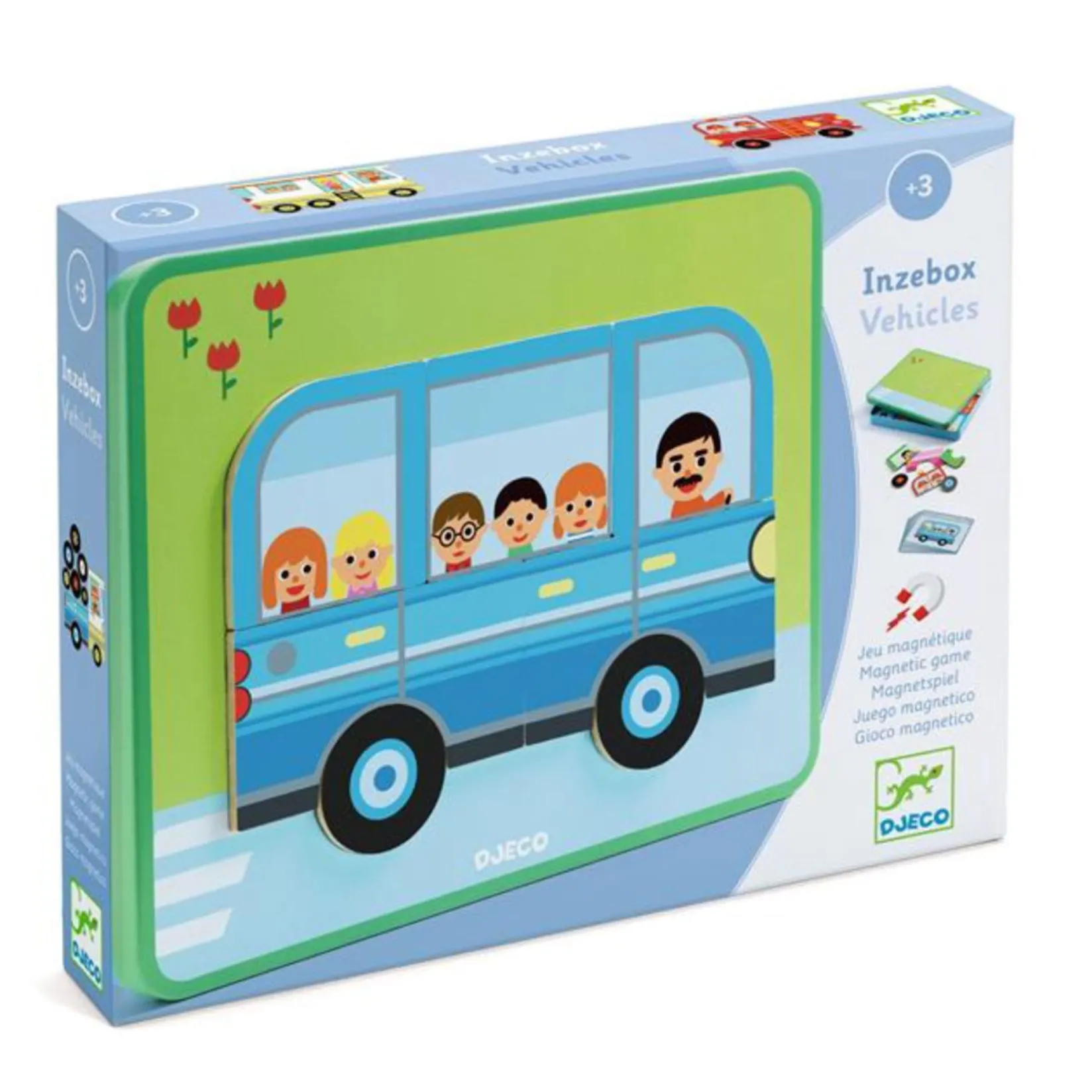 Inzebox Vehicles Kids Wooden Toys|Board Games