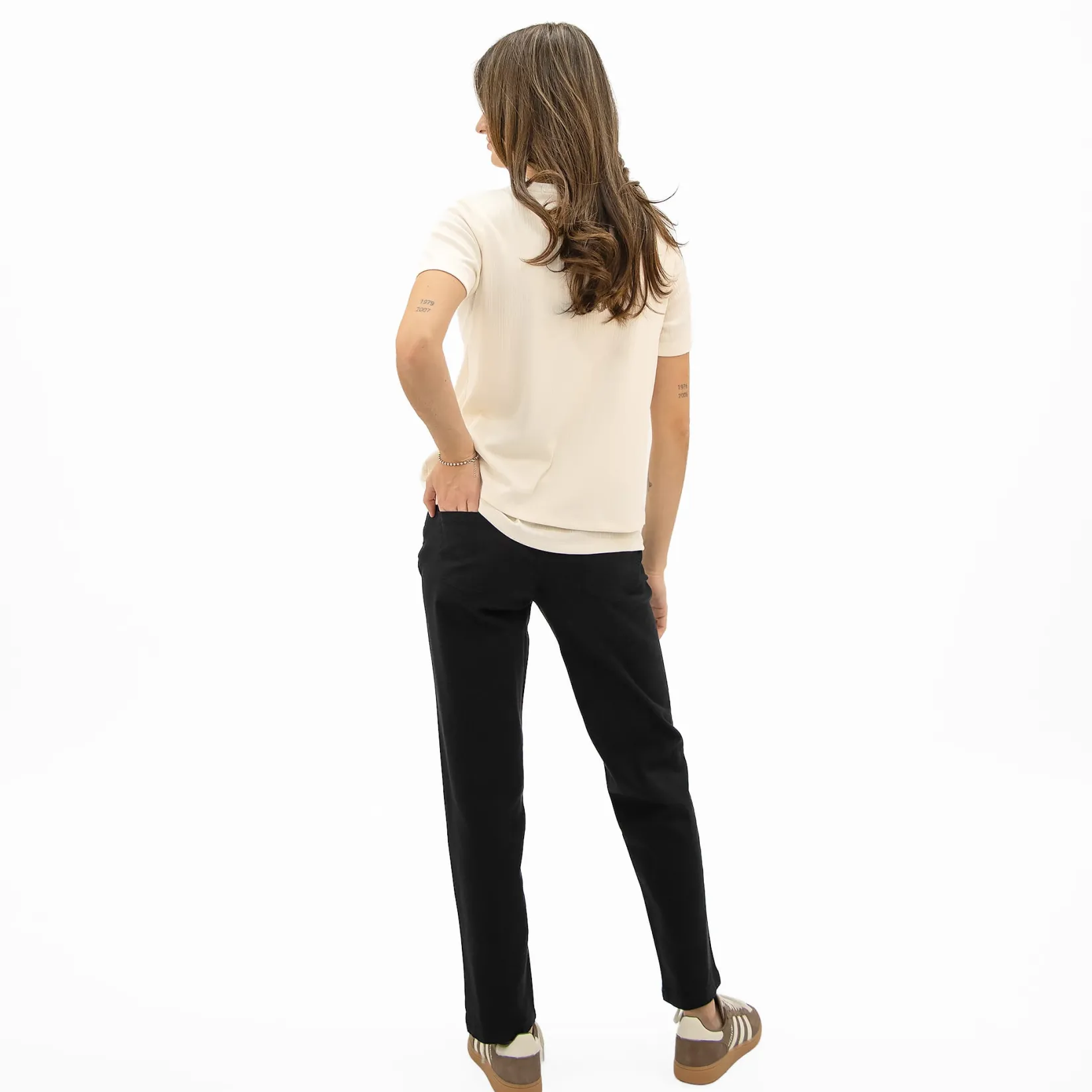 Tops>Bella Maternite Nursing T-shirt Ivory