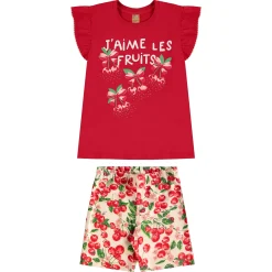 Sale J'aime Les Fruits 2pce Set 2-8y Kids Outfit Sets