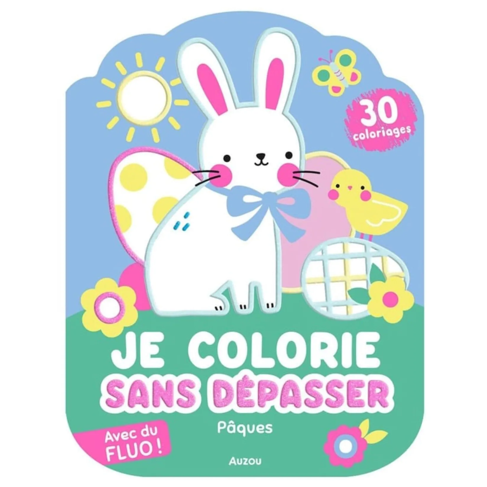 New Je Colorie Sans Dépasser - Pâques Kids Diy & Activities