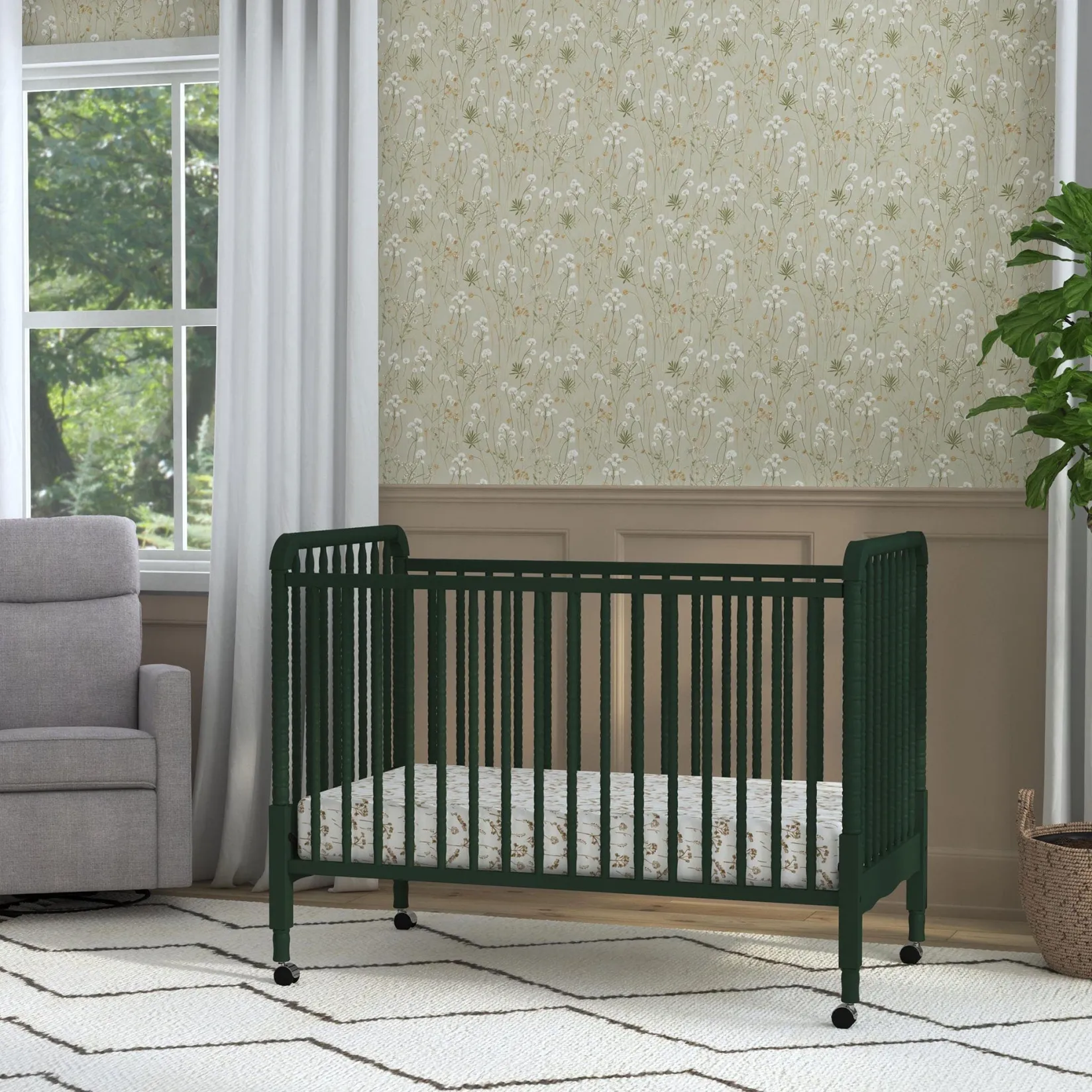 Cribs & Mattresses|Cribs & Mattresses>DaVinci Jenny Lind 3-in-1 Convertible Crib - Vert