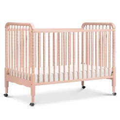 Outlet Jenny Lind 3-in-1 Convertible Crib - Blush Pink Cribs & Mattresses|Cribs & Mattresses