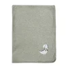 Jersey Blanket Dino Sage Kids Blankets|Blankets