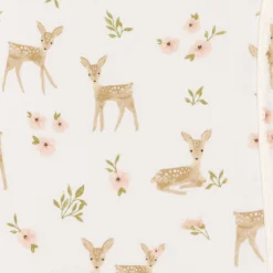 Blankets|Blankets>Living Textiles Jersey Sherpa Blanket - Sophia Garden