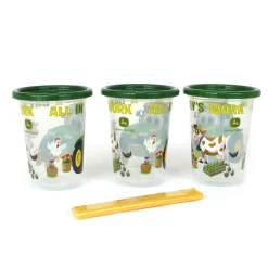 Breastfeeding|Tableware>Lamaze John Deere 10oz Spill Proof Straw Cup 3-Pack