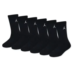 Outlet Crew Socks 6pck 3j-7j Kids/BOY Socks|Underwear & Socks