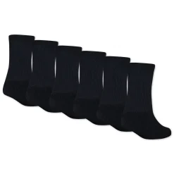 Outlet Crew Socks 6pck 3j-7j Kids/BOY Socks|Underwear & Socks