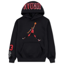Sportswear|Fleeces And Sweatshirts>Jordan Sketch Hoodi 8-18y Black