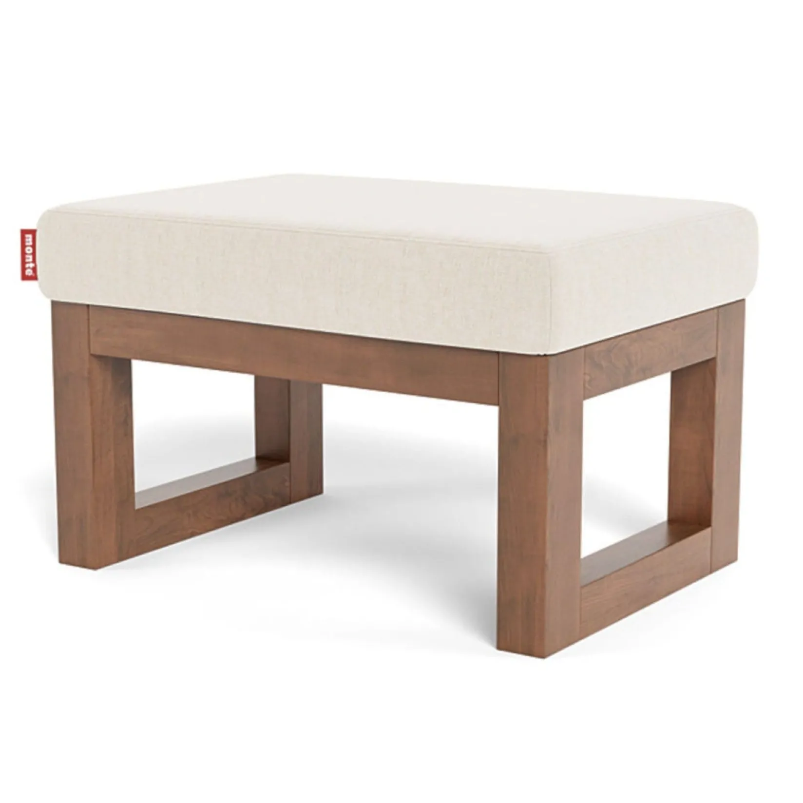 Gliders & Rocking Chairs|Gliders & Rocking Chairs>Monte Joya Ottoman - Dune / Walnut