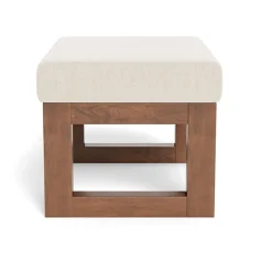 Online Joya Ottoman - Sand / Walnut Gliders & Rocking Chairs|Gliders & Rocking Chairs