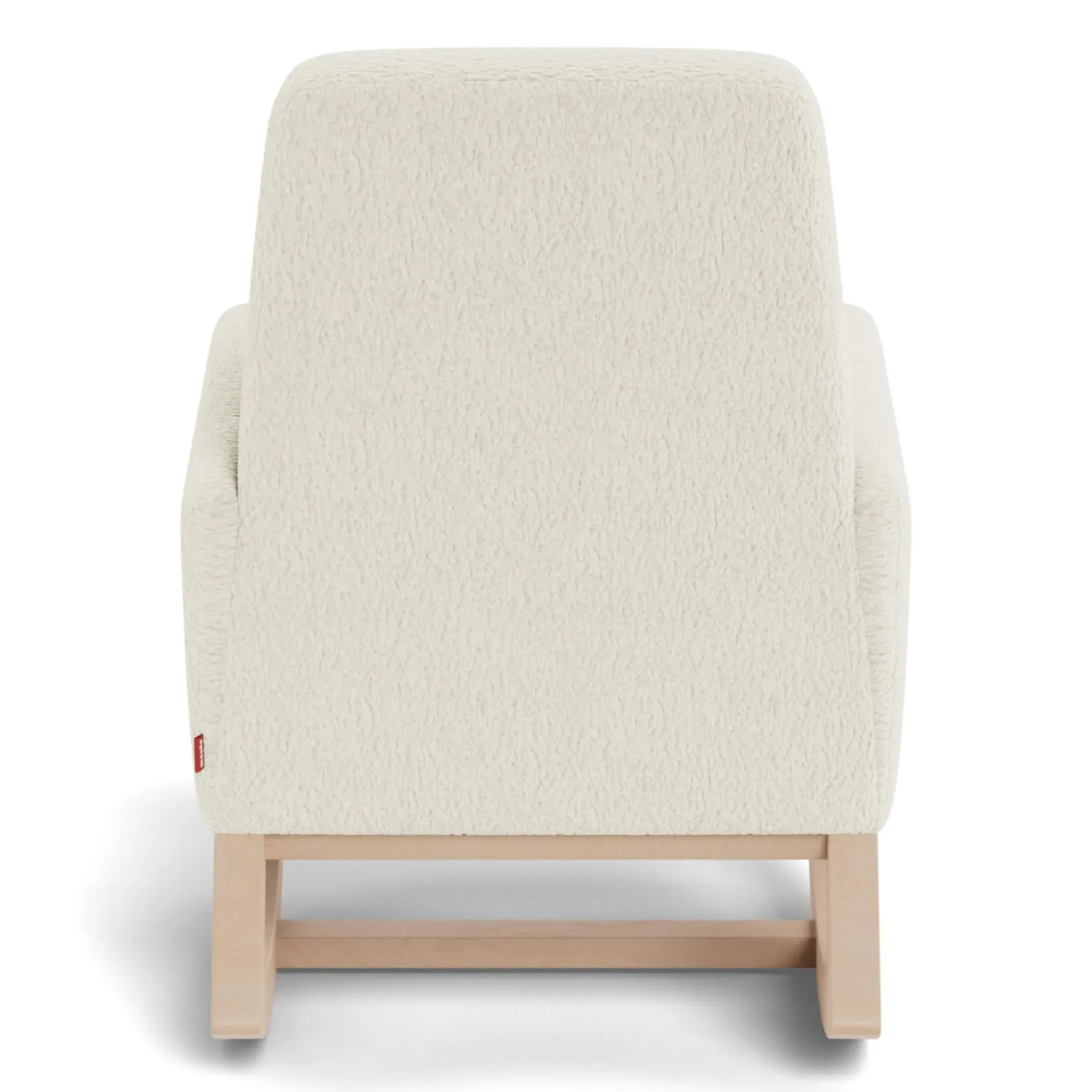 Gliders & Rocking Chairs|Gliders & Rocking Chairs>Monte Joya Rocking Chair - White Faux Sheepskin / Maple (In Stock)