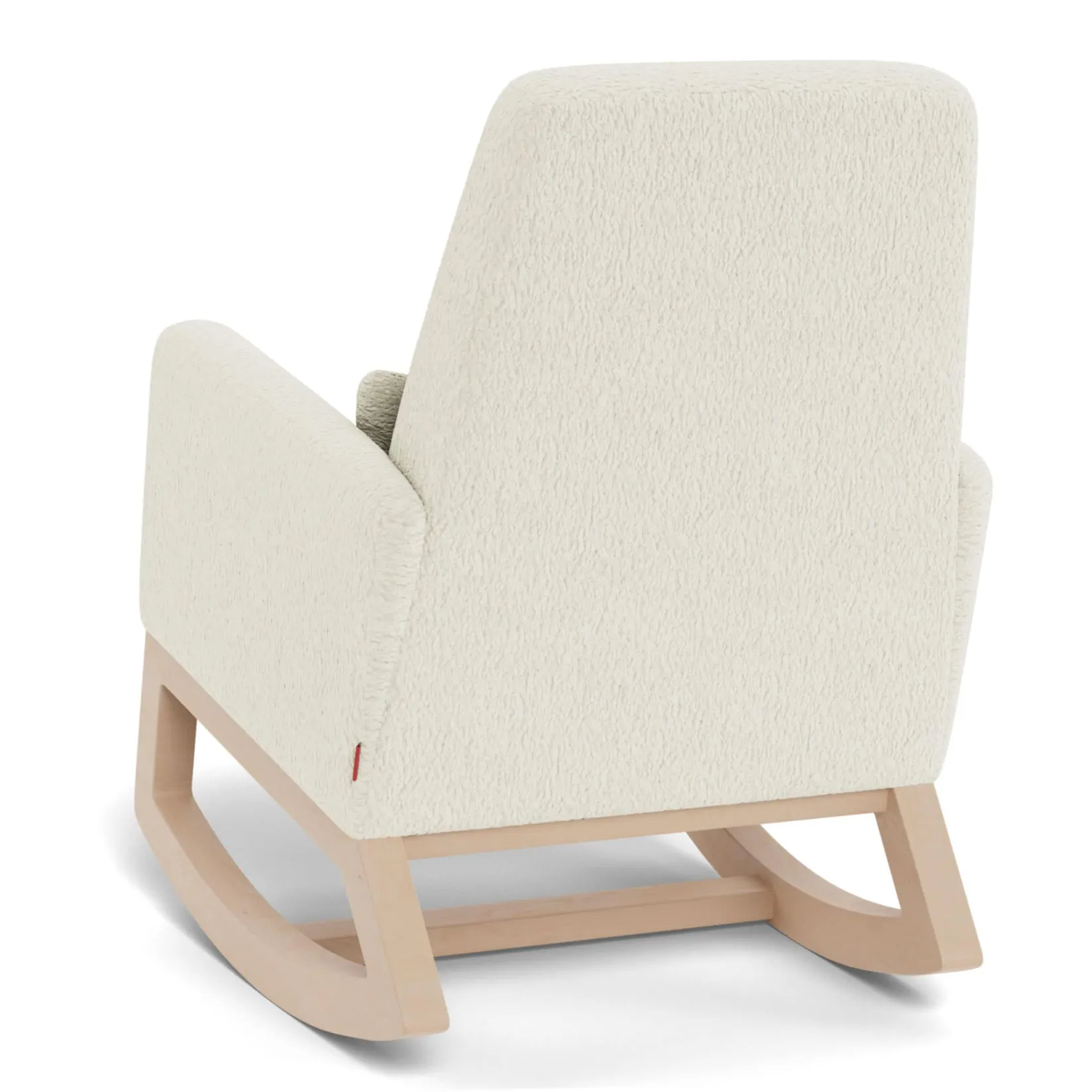 Gliders & Rocking Chairs|Gliders & Rocking Chairs>Monte Joya Rocking Chair - White Faux Sheepskin / Maple (In Stock)