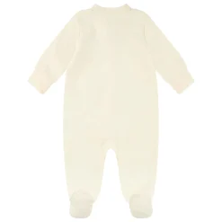 Rompers & Jumpsuits>Jordan Jumpman Footed Coverall 0-9m Ivory