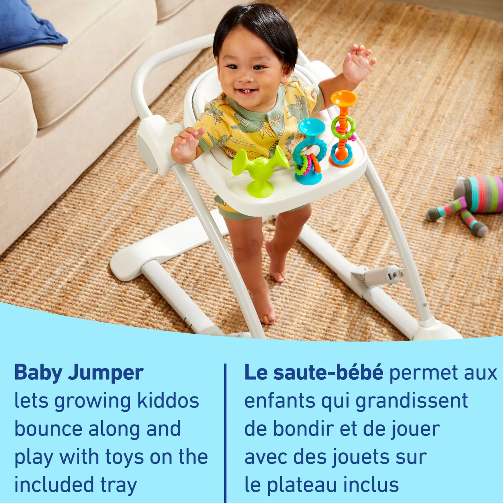 Swings & Rockers>Graco JumpStart 4in1 Activity Bounce - Wren