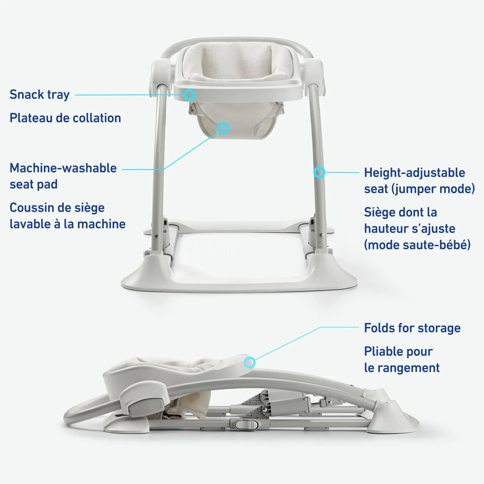 Swings & Rockers>Graco JumpStart 4in1 Activity Bounce - Wren