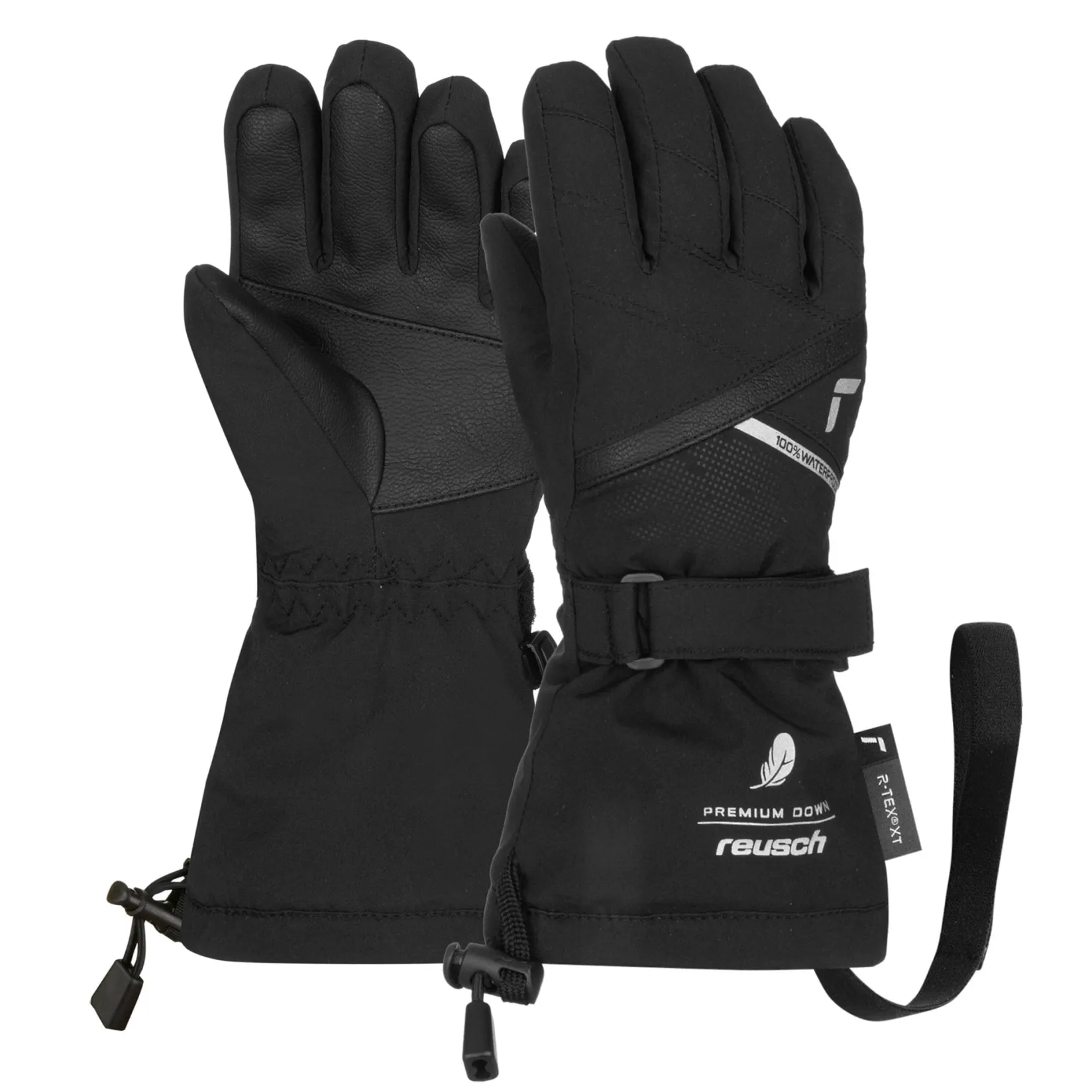 Mittens & Gloves|Mittens & Gloves>Reusch Kaden Down R-TEX Gloves 2-6y Black